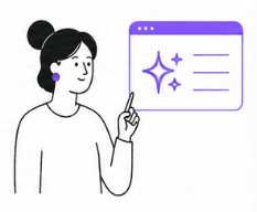 AI visibility analysis illustration