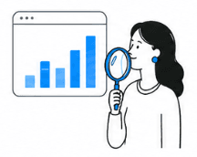 Competitor intelligence comparison illustration